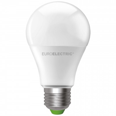 Классическая светодиодная EUROELECTRIC LED Лампа А60 7W E27 4000K