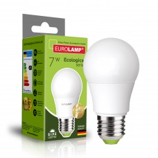 Світлодіодна лампа Eurolamp A50 7W Е27 4000K (LED-A50-07274(P))