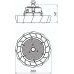 Подвесной промышленный LED светильник MAXUS HIGHBAY PRO 100W 5000K IP65