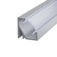Профіль алюмінієвий для світлодіодних льодів стрічки ЛПУ-17