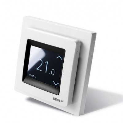 Терморегулятор с сенсорным дисплеем и интеллектуальным таймером DEVIreg&trade; Touch 140F1064