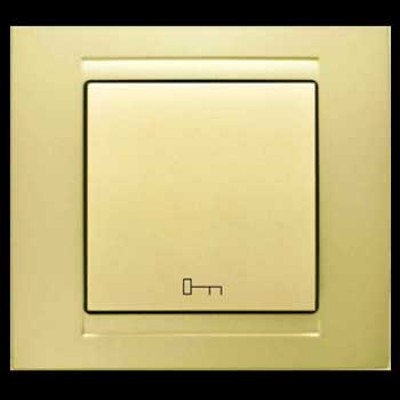 Кнопка керування дверним замком Gunsan Moderna золото