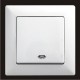 Кнопка контроля освещения Gunsan Visage белый VS 28 11 105