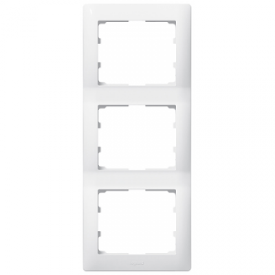 Рамка 3-я вертикальная Galea Life 771007 белая