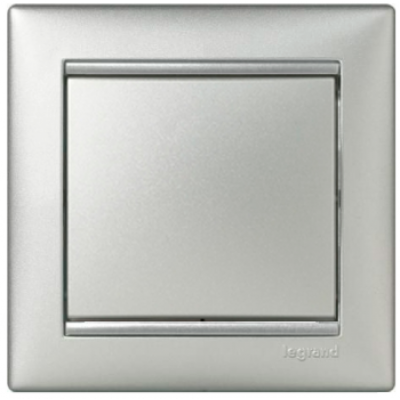 Кнопка Legrand Valena 770111 алюміній