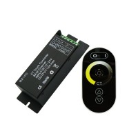 Диммер двухканальный 12А с сенсорным радио-пультом