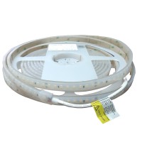 Світлодіодна стрічка 2835-128-IP67-WW-12-24 RDA2C8TC-A 3000K CRI80 (12985)