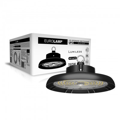 Светильник светодиодный EUROLAMP LED индустриальный UFO IP65 150W 5000K