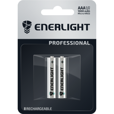Аккумулятор ENERLIGHT Professional AAA 1000mAh BLI 2
