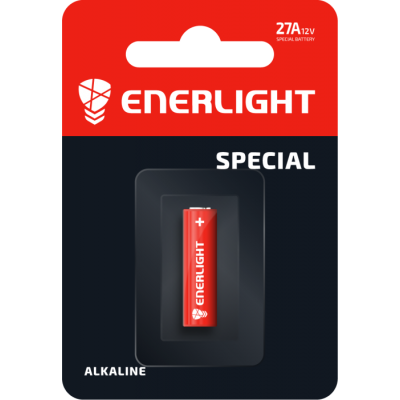 Батарейка ENERLIGHT Special Alkaline 27 A BLI 1