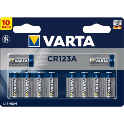 Батарейка VARTA CR 123A BLI 10 шт