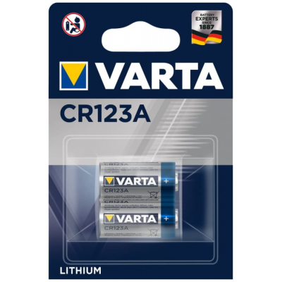 Батарейка VARTA CR 123A BLI 2 шт