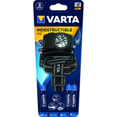 Фонарь VARTA Indestructible Head Light LED x5 3AAA