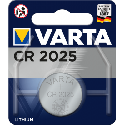 Батарейка VARTA CR 2025 BLI 1 шт