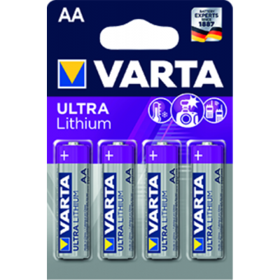Батарейка VARTA AA Lithium BLI 4
