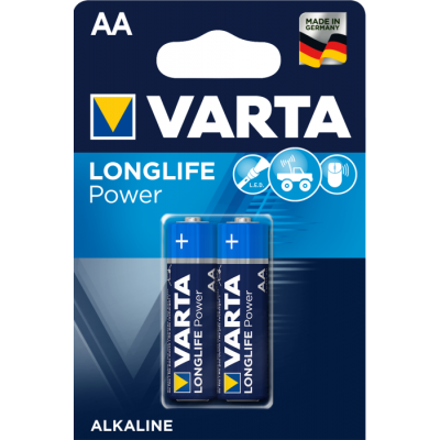 Батарейка VARTA LONGLIFE POWER AA BLI 2 шт