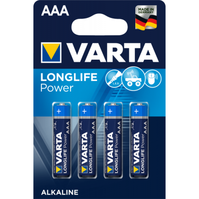 Батарейка VARTA LONGLIFE POWER AAA BLI 4 шт