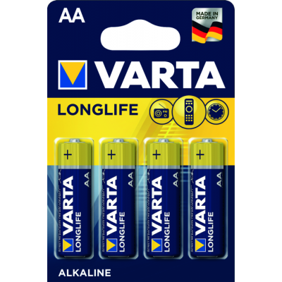 Батарейка VARTA LONGLIFE AA BLI 4 шт