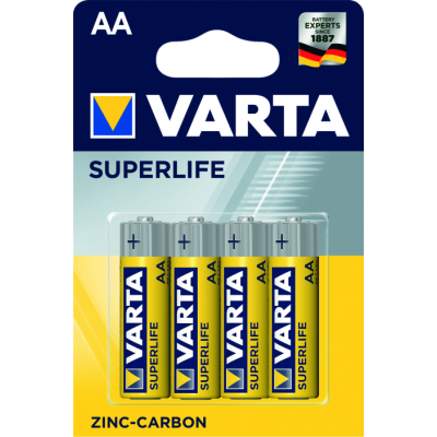 Батарейка VARTA SUPERLIFE AA BLI 4 шт