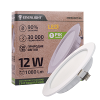 Светильник потолочный светодиодный ENERLIGHT MERIDIAN 12Вт 4000К