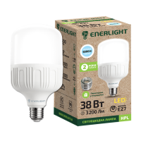 Светодиодная лампа ENERLIGHT HPL 38Вт 6500K E27 Светодиодная лампа ENERLIGHT HPL 38Вт 6500K E27