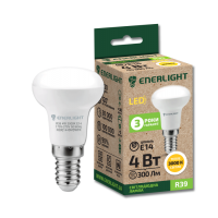 Світлодіодна лампа ENERLIGHT R39 4Вт 3000K E14