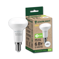 Светодиодная лампа ENERLIGHT R50 6Вт 4100K E14