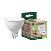 Светодиодная лампа ENERLIGHT MR16 7Вт 4100K G5.3 Светодиодная лампа ENERLIGHT MR16 7Вт 4100K G5.3