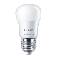 Світлодіодна лампа Philips Scene Switch P45 2S 6.5-60W E27 3000K
