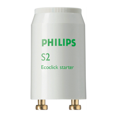 Стартер Philips S2 4-22W SER 220-240V WH EUR/12X25CT