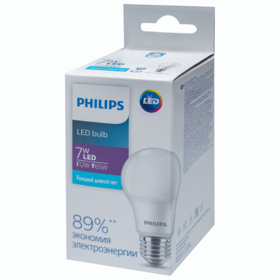 Светодиодная лампа Philips Ecohome LED Bulb 7W E27 6500K 1PF/20RCA