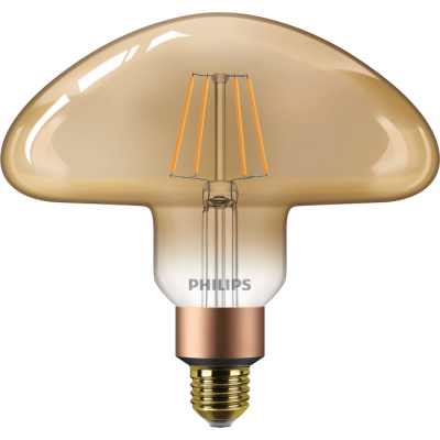 Лампа Filament Philips LEDClassic 30W Mushroom E27 2000K GOLD D