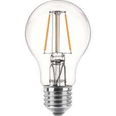 Світлодіодна лампа Philips Filament LED Classic 4-40 Вт A60 E27 830 CL NDAPR