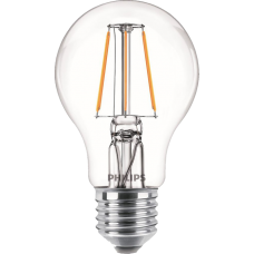 Світлодіодна лампа Philips Filament LED Classic 4-40 Вт A60 E27 865 CL NDAPR