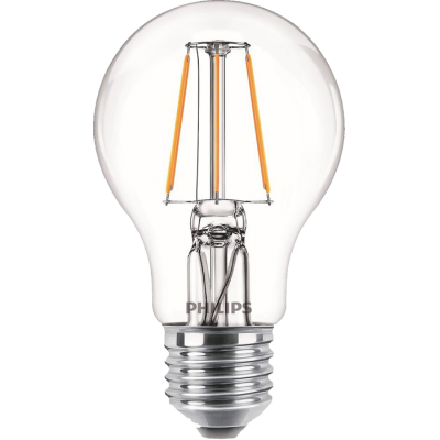 Светодиодная лампа Philips Filament LED Classic 6-60 Вт A60 E27 830 CL NDAPR