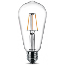 Світлодіодна лампа Philips Filament LED Classic 6-60W ST64 E27 830 CL ND