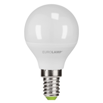 Светодиодная лампа Eurolamp G45 5W Е14 3000K (LED-G45-05143(P))