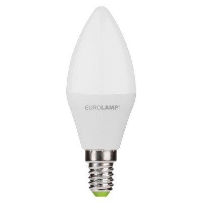Светодиодная лампа Eurolamp CL 8W Е14 3000K (LED-CL-08143(P))