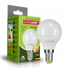 Світлодіодна лампа Eurolamp G45 5W Е14 4000K (LED-G45-05144(P))