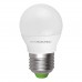 Светодиодная EUROELECTRIC LED Лампа "Шар" ЕКО G45 5W E27 4000
