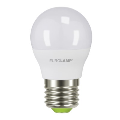 Светодиодная лампа Eurolamp G45 5W Е27 3000K (LED-G45-05273(P))