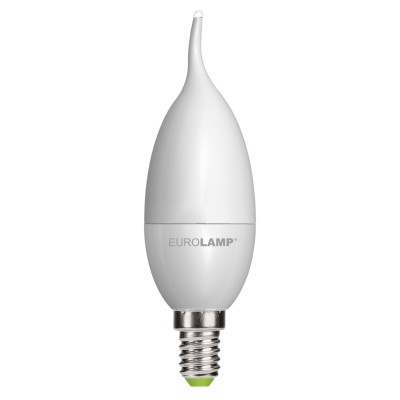 Светодиодная EUROLAMP LED Лампа ЕКО "Свеча на ветру" 6W E14 3000K