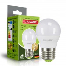 Світлодіодна лампа Eurolamp G45 5W Е27 4000K (LED-G45-05274(P))