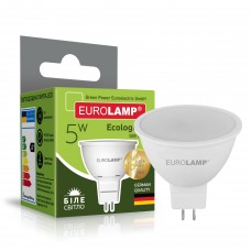 Світлодіодна лампа Eurolamp SMD MR16 5W GU5.3 4000K (LED-SMD-05534(P))
