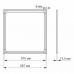 Світлодіодна LED панель ART VIDEX 40W 5000K