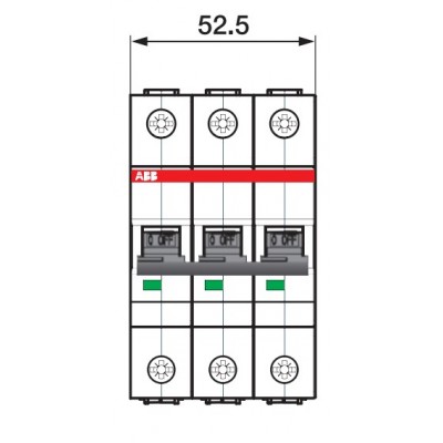 Автомат выключатель S203-C40 тип C 40А ABB 2CDS253001R0404