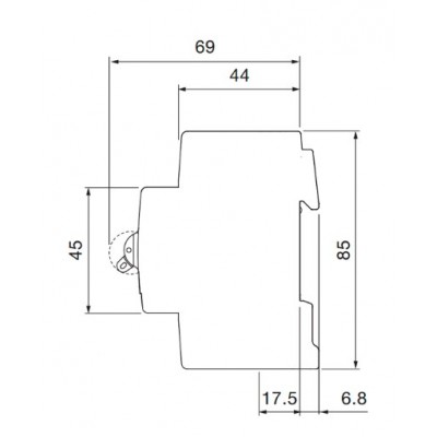 Автомат выключатель SH203-B6 тип B 6А ABB 2CDS213001R0065
