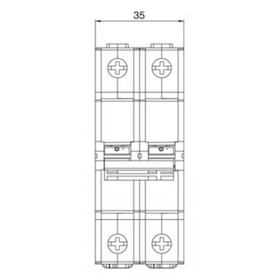 Автоматичний вимикач BASIC M 2Р 10А 4,5kA