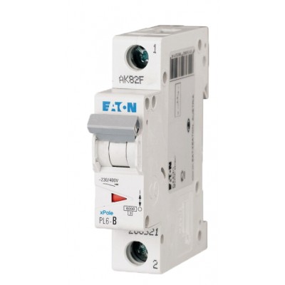 Автоматический выключатель PL6-B10/1 Eaton (Moeller) 286519