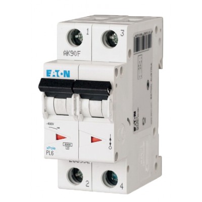 Автоматический выключатель PL6-C10/2 Eaton (Moeller) 286565